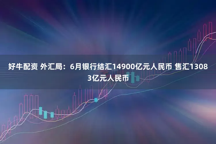 好牛配资 外汇局：6月银行结汇14900亿元人民币 售汇13083亿元人民币
